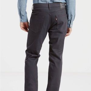 Levi's Black Twill Athletic Taper 541
